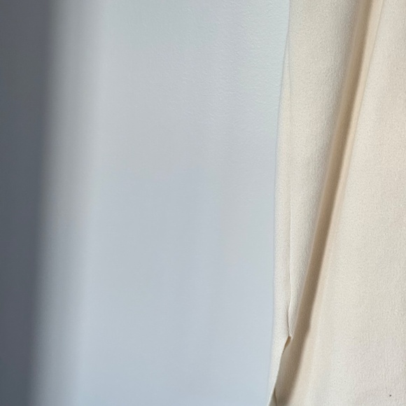 Lauren Manoogian INTERLOCK WIDE T DRESS - RAW WHITE size 1 (Same as model) - Picture 8 of 10